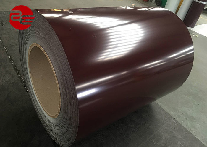 Hot Rolled / Cold Rolled Pre Painted Galvanized Sheet Untuk Roller Shutter Door