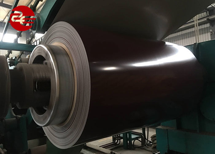 Baja Galvanis Prepainted Lebar 600 - 1500mm Untuk Daya Tahan Ketahanan Korosi