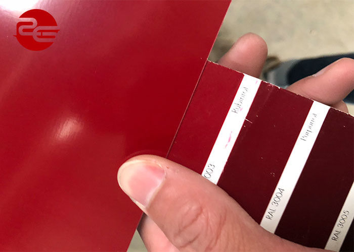 Semua Warna Ral Ppgi Roofing Sheet / Ppgl Steel Coil 0.12mm-2.0mm Tebal