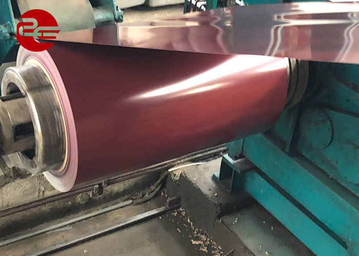 Seng 66 Lapisan Warna PPGI PPGL Cold Rolled Galvanized Sheet Untuk Bangunan