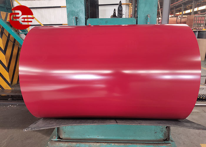 Seng 66 Lapisan Warna PPGI PPGL Cold Rolled Galvanized Sheet Untuk Bangunan